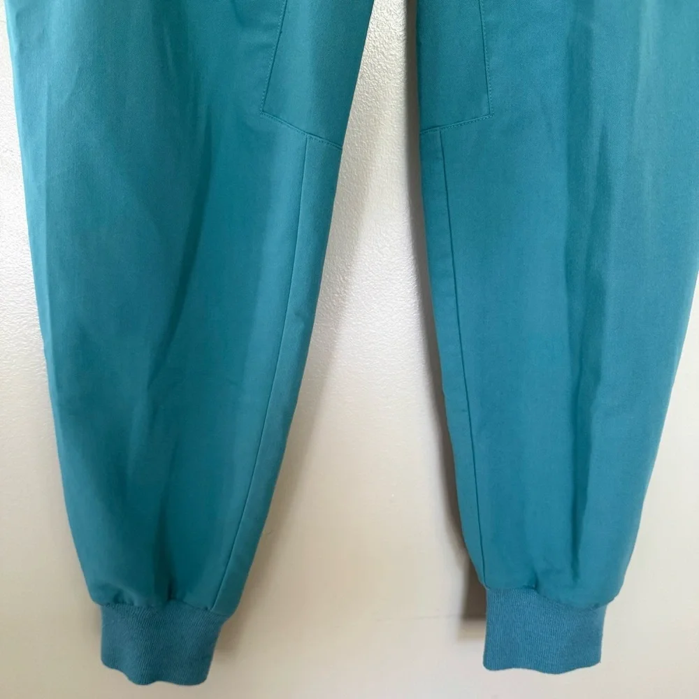 Figs Men’s Tansen Jogger‎ Scrub Pants Teal Light Blue Medical Nurse Size Small